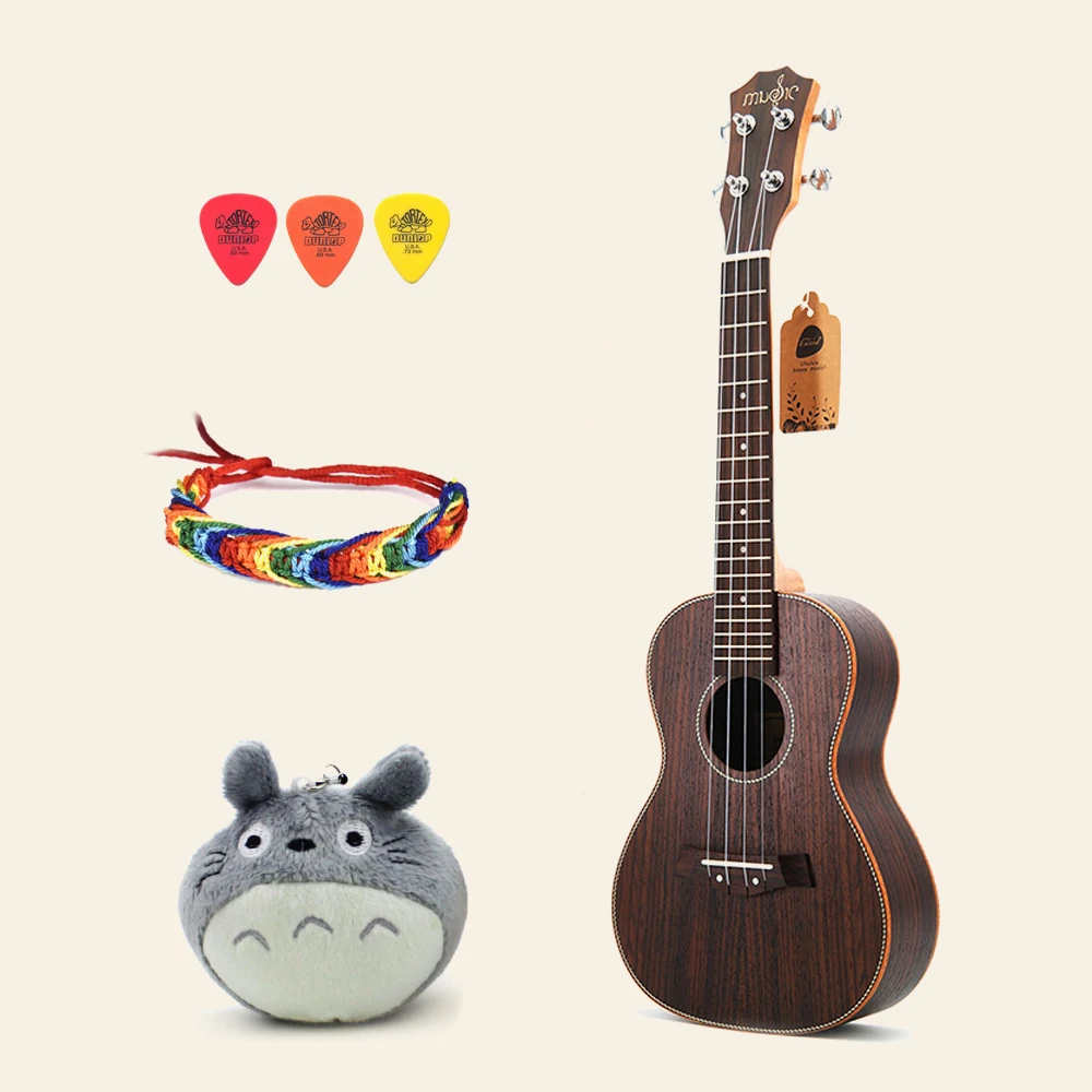 

Dock Ukulele 23 inch Concert Ukulele soprano Mini guitar 4strings High Quality New Gift for Children UK22
