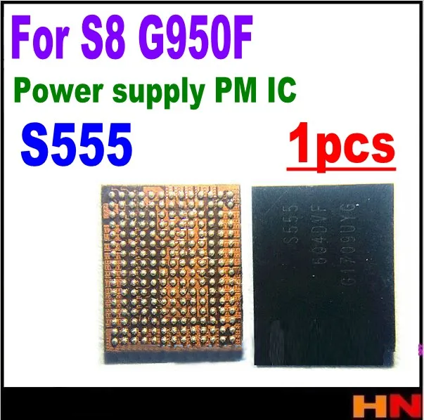 1 шт. S555 для S8 G950F + G955F основной источник питания PM IC чип управления питанием |