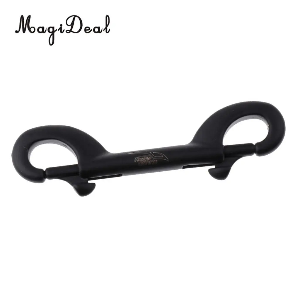 316 Stainless Steel Scuba Snorkeling Diving Stainless Steel Double Ended Bolt Snap Buckle Metal Clip 90mm Accessory