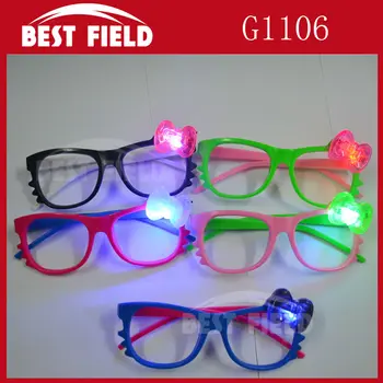 

12pcs/lot Light-Up Glasses Eye Mask LED Flashing Blinking Eye Glasses Party Carnival Rave Led Party Christmas