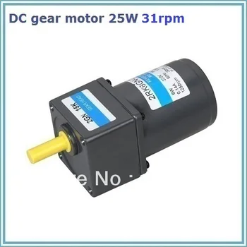 

NO.D2590 brush magnet gear motor 25W 24V 31rpm