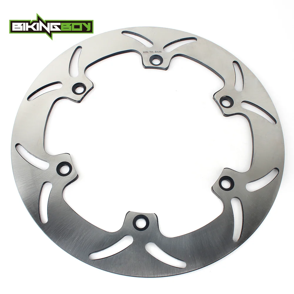 

BIKINGBOY Rear Brake Disc Rotor Round for HONDA ST 1300 PA Pan European ABS 06 07 08 09 10-12 GL 1500 Valkyrie Tourer 97 98 99