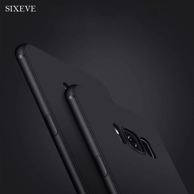 Мягкий ТПУ чехол SIXEVE для samsung Galaxy S8 S9 Plus Ультратонкий чехол-накладка карамельных