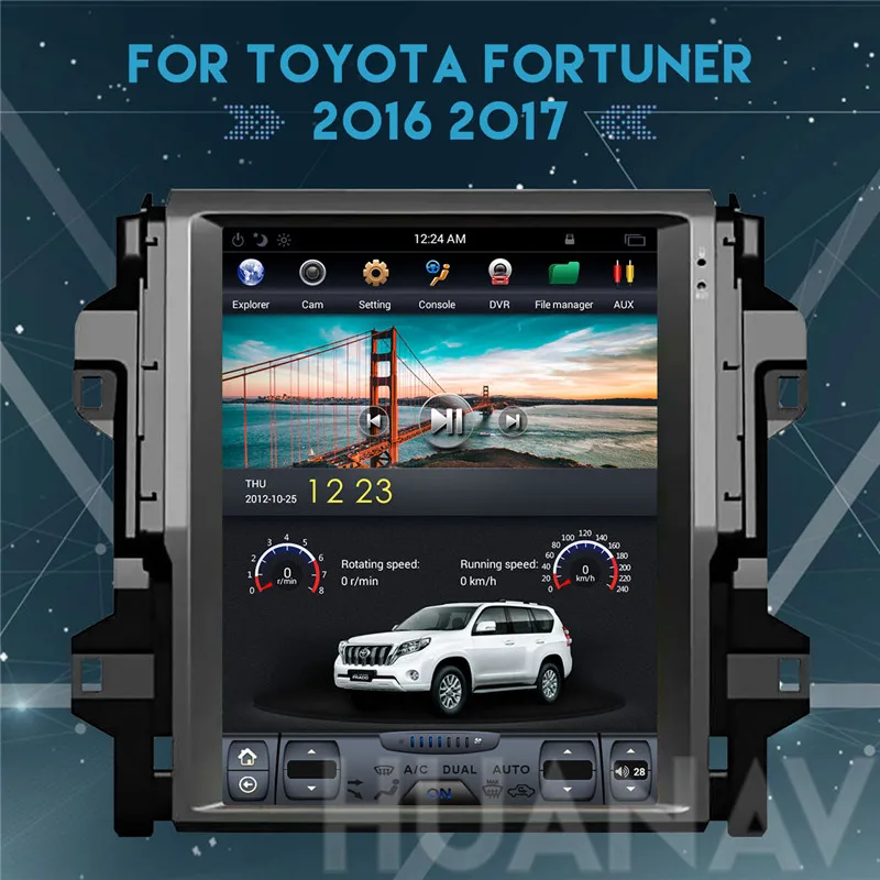 Sale Tesla style 12.1 inch Car GPS DVD Audio player Navigation For Toyota Fortuner 2016 2017 2018 radio stereo player unit Satnav 5 Sale Tesla style 12.1 inch Car GPS DVD Audio player Navigation For Toyota Fortuner 2016 2017 2018 radio stereo player unit Satnav 5