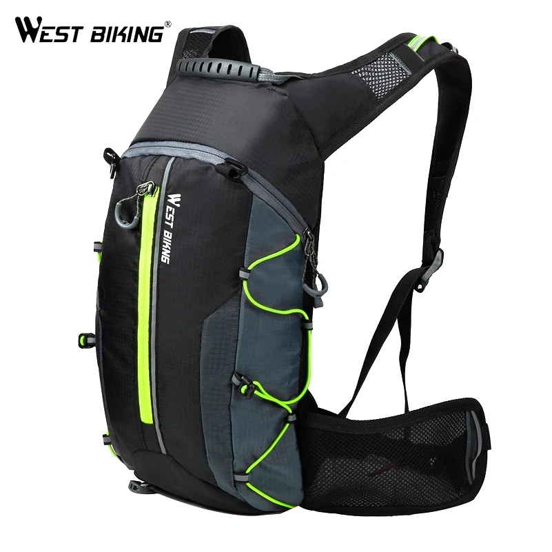 الغربية ركوب الدراجات الدراجة حقيبة خفيفة الرياضية تنفس على ظهره دراجة حقيبة المحمولة للطي حقيبة المياه الترطيب الدراجات على ظهره