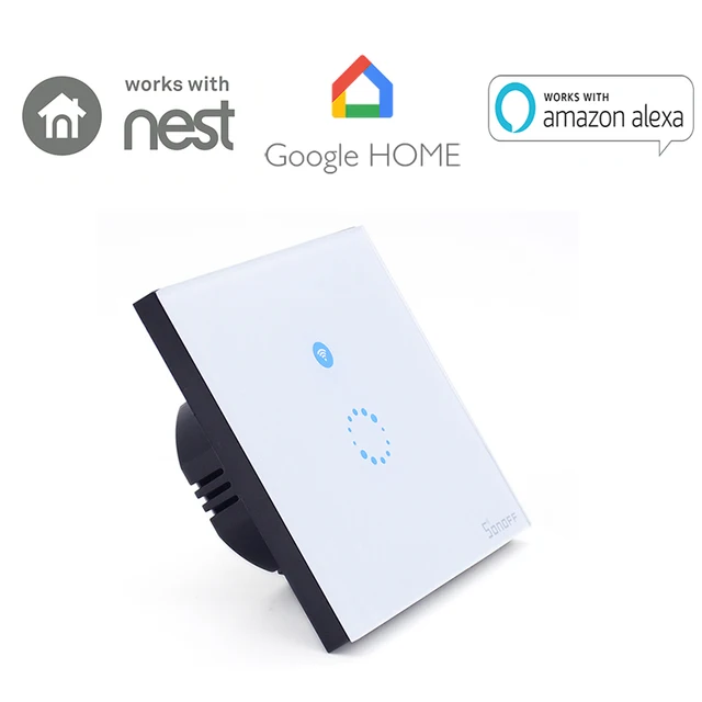 Aliexpress Com Buy Itead Sonoff Touch Wifi Wall Light Switch 1gang 1way On Off Wireless Timing