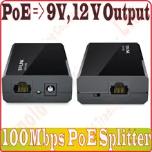 100 метров Стандартный IEEE802.3-AF сепаратор POE, модуль питания POE, сетевые сепараторы питания 37 в/57 в до 12 В/9 В, POE сплиттер