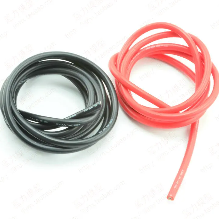 

DIY 8 AWG 8AWG Silicone Wire 8 Gauge Flexible Model Helicopter Car Battery Wires Rc Spare Part Parts Accessory Accessories