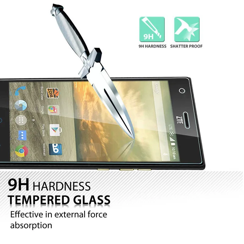 9H закаленное стекло для zte Blade GF3 A510 A452 A570 V6 X3 X5 X9 S6 L3 Plus для zte Nubia Z9 Z11 Защитная пленка для экрана