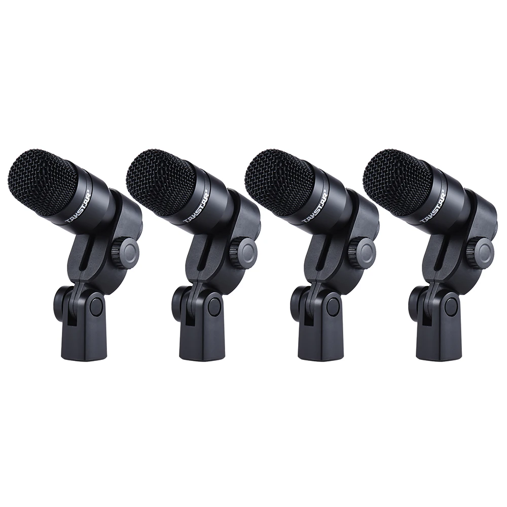 

TAKSTAR DMS-D7 Professional Musical Instruments Drum Set Wired Microphone Mic Kit with Standard Mounting Accessories