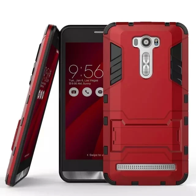 

For ASUS ZenFone 2 Laser ZE601KL Case 6.0" Hybrid Iron Man Hard Armor Defender Silicone Case For ASUS ZE601KL Case Cover Capa