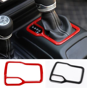 

Wholesale Bulk Price Retail Gear Shift Panel Frame Ring Outlet Interior Trims For Jeep Wrangler JL 2018 + Free Shipping