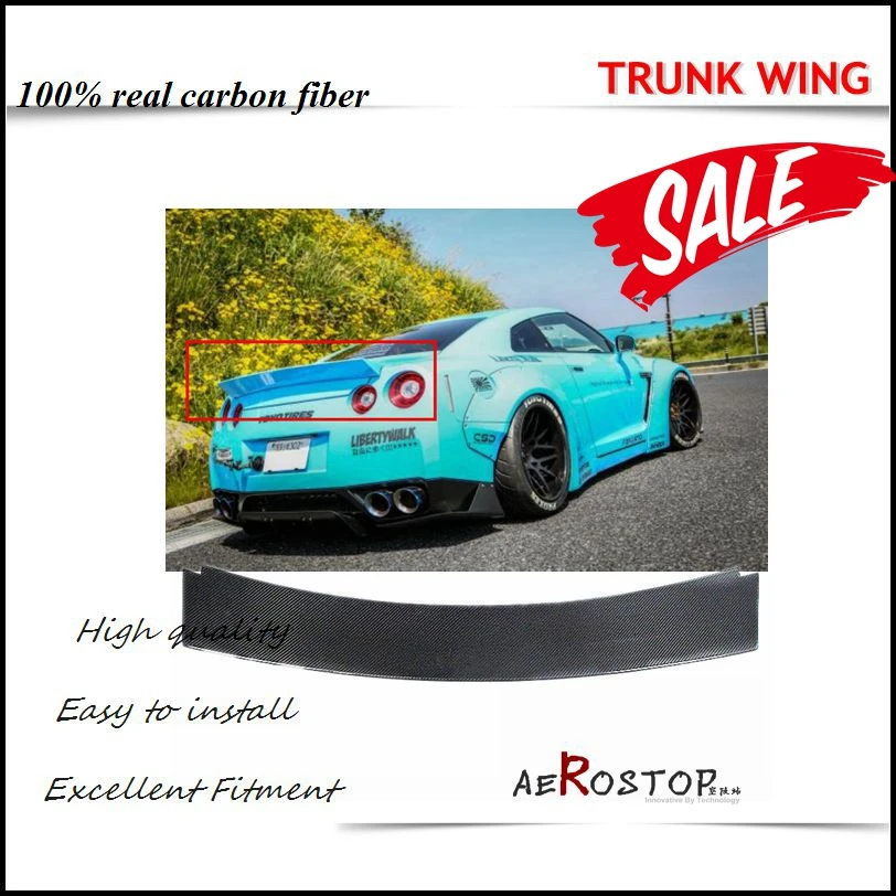 

R35 GTR LLB PERFORMANCE TRUNK WING CARBON FIBER