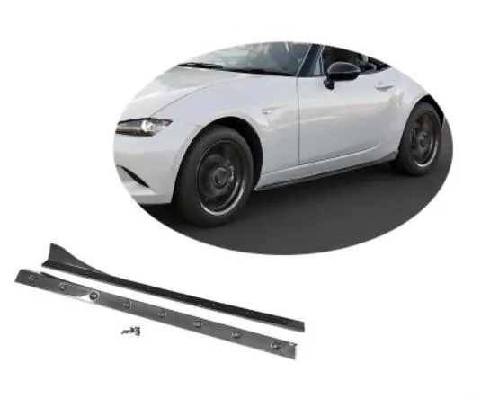 

JIOYNG Car Side Skirts Bodykit Bumper Side Skirt Cover 2pcs Fits For Mazda MX-5 2016 2017 2018