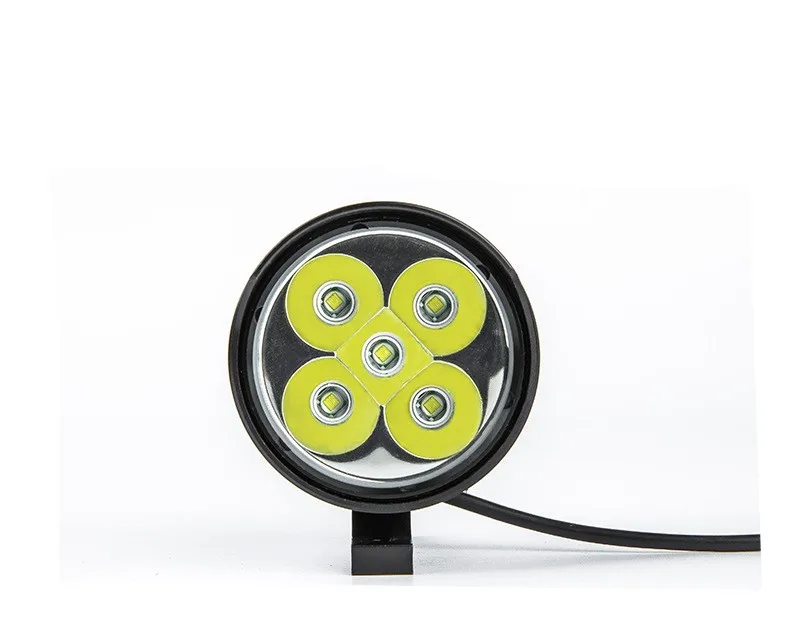 Tinhofire E16 3 режима светодиодный налобный фонарь передние фары велосипед свет супер Мощность 5-16T6 с 6X18650 Батарея обновления ЕС зарядное