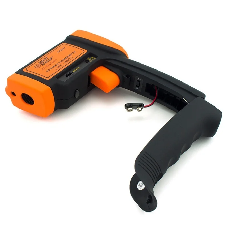 Smart sensor AR882+ Digital non-contact IR infrared thermometer with USB RS232 1650C infrared temperature meter Thermometer gun Smart sensor AR882+ Digital non-contact IR infrared thermometer with USB RS232 1650C infrared temperature meter Thermometer gun