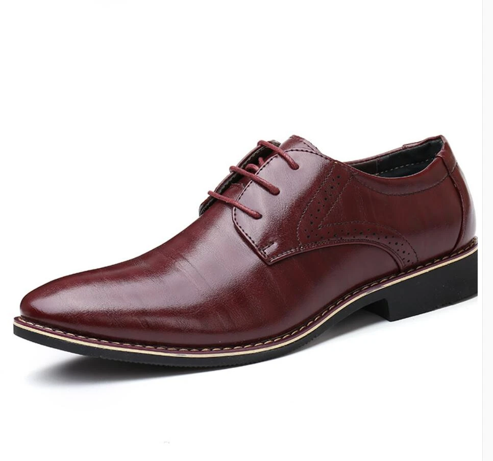 pure leather shoes for mens without laces