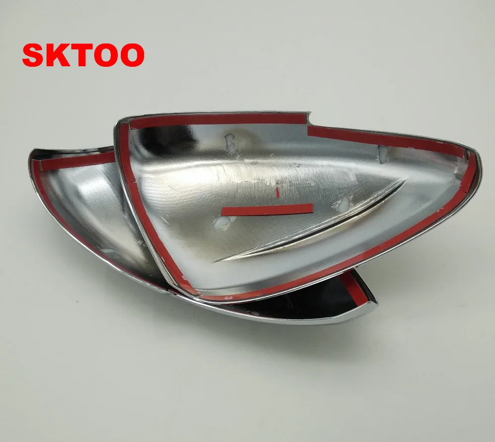 SKTOO автомобиля Stying подходит для peugeot 301 308 408 508 2008 3008 308S боковой двери боковое зеркало хром крышка заднего вида Кепки аксессуары