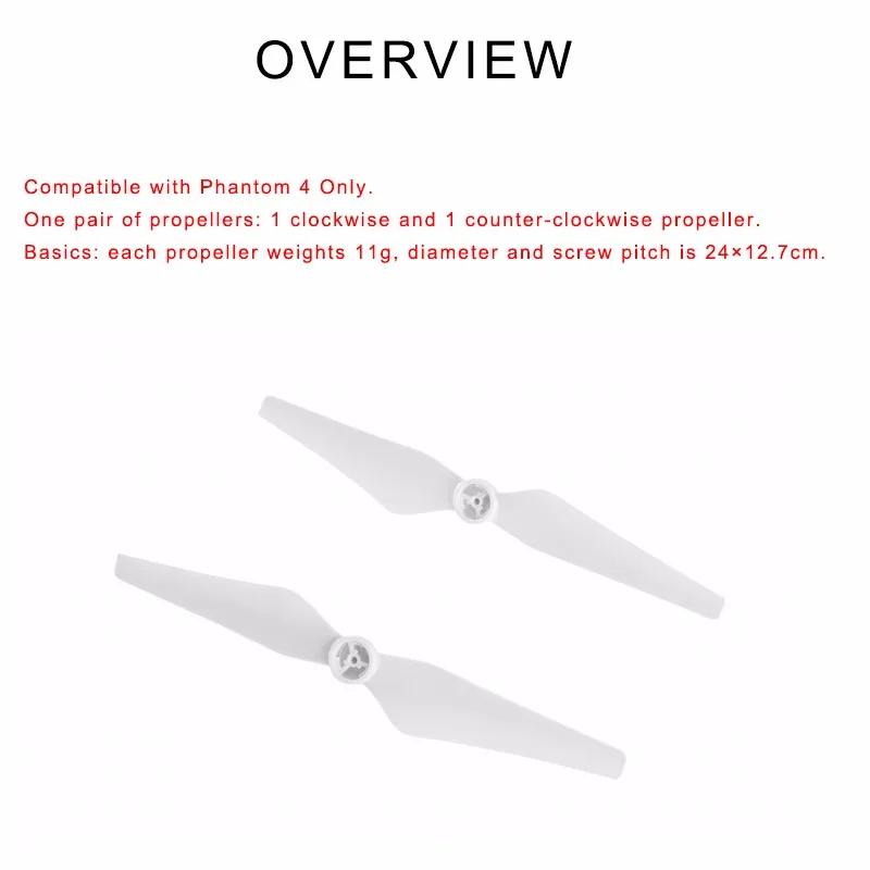 DJI 9450S Props Phantom 4 Propeller Blade For DJI Phantom 4 RC Helicopter Quadcopter Drone