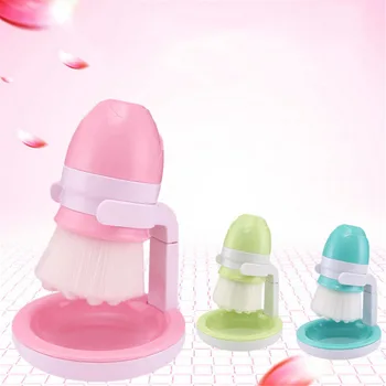 

Soft Mild brush for Face Cleansing Brush Facial Care Wash Deep Skin Pore Clean Brush with stand