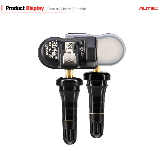 空気圧センサー TPMS Autel MX-Sensor Autel Dual Frequency Programmable TPMS Sensors with Metal Valves