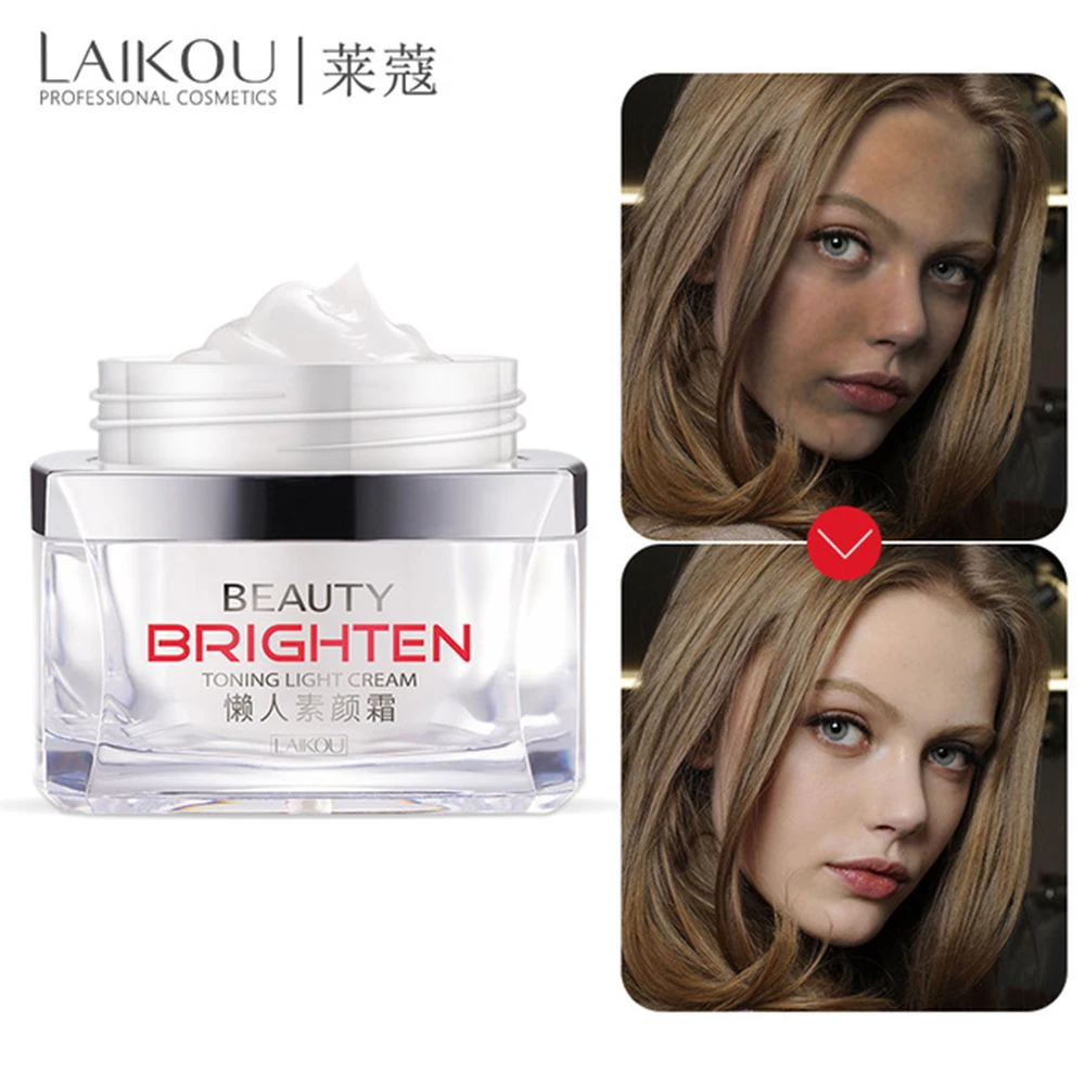 Laikou Lazy tone up праймер для лица Контур тональный Крем Осветляющий крем тонизирующий