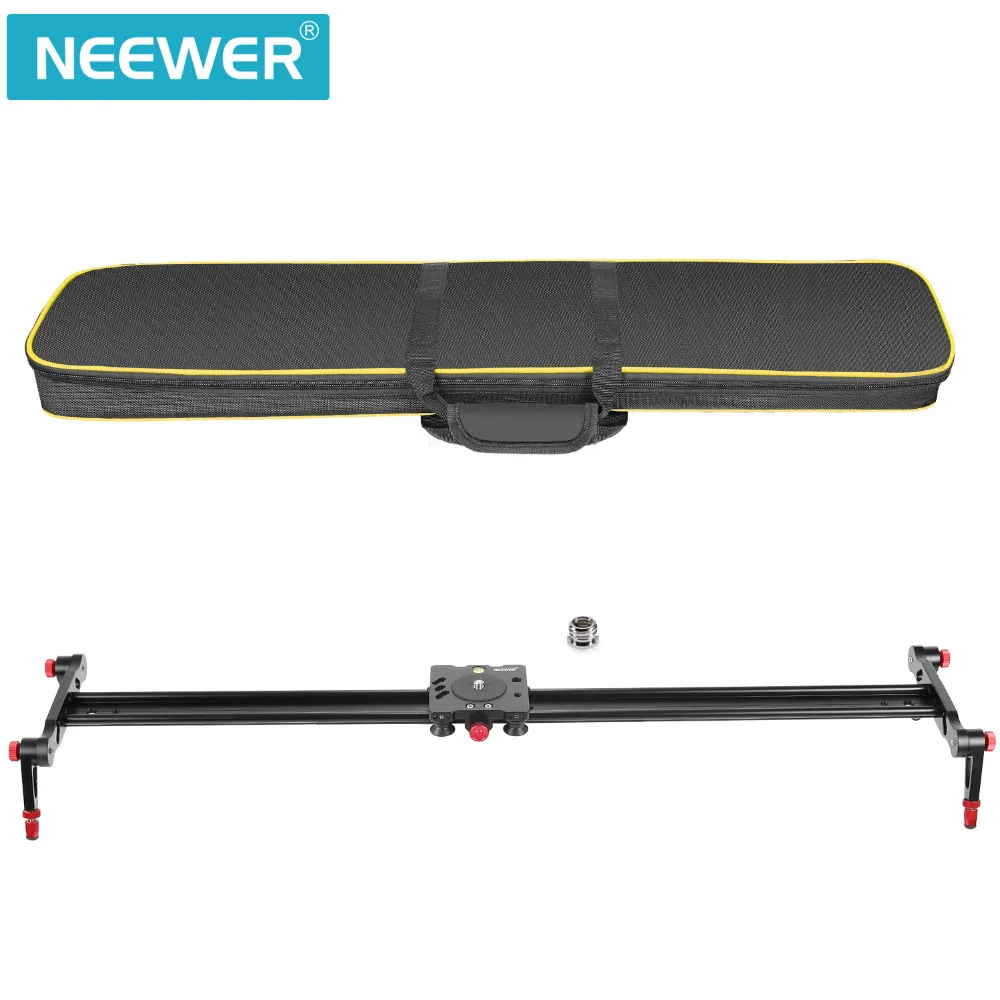 Günstige Neewer Kamera Track Slider Video Stabilisator Schiene 4 Lager für Canon Nikon DSLR Kamera DV Video Camcorder Film