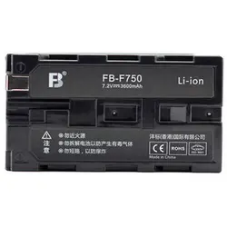 NP-F750 np-f770 литиевых Батареи для светодиодной вспышкой свет батареи F750 npf770 для Sony ccd-trv58 hvr-z1digital видеокамера батареи