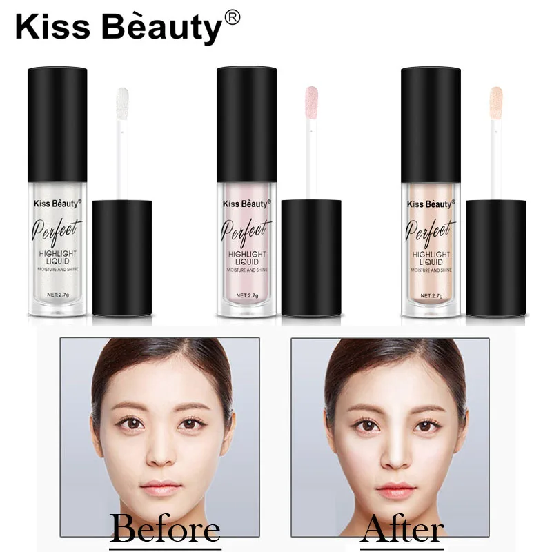 Makeup Highlighter Illuminator Contouring Face Brightener Concealer Liquid Primer Bronzer Glow Cosmetics | Красота и здоровье