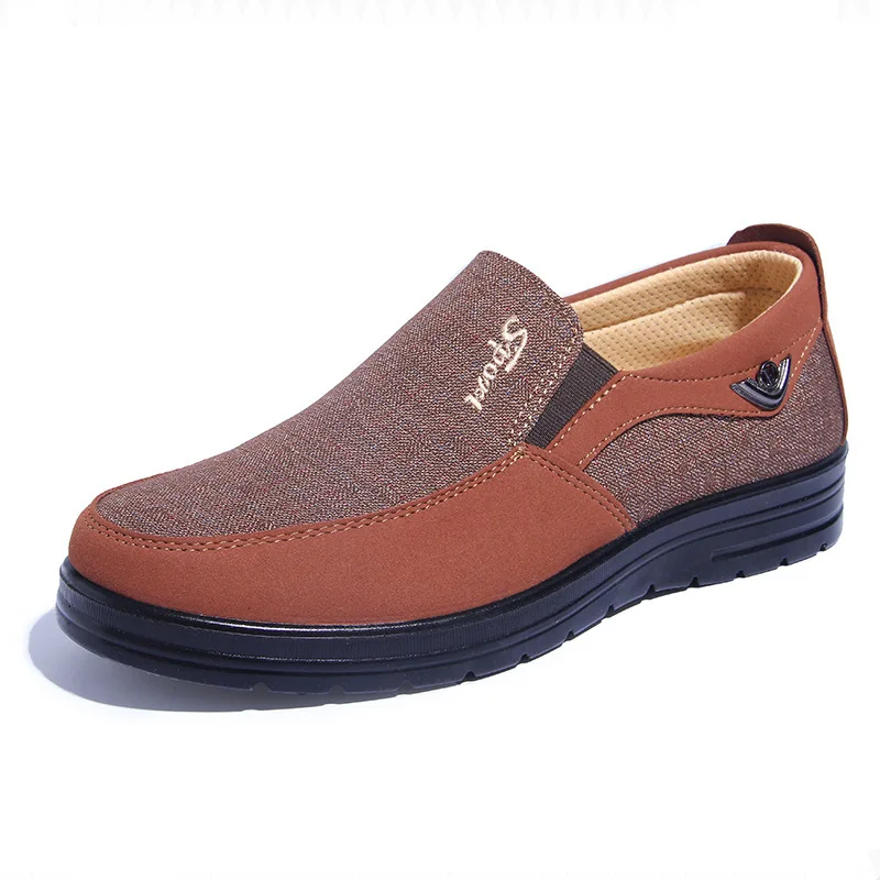 

2018 New men's Spring/Autumn casual shoes breathable trend dad shoes sneakers men lazy old Beijing cloth shoes men