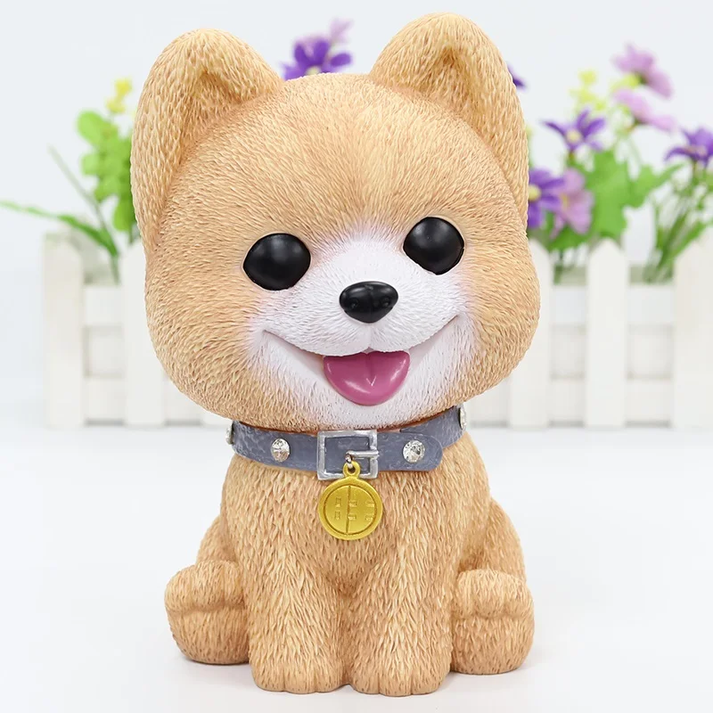 Creative Puppy Piggy Bank Large Capacity Child Anti-fall Dog Children Birthday Gift | Дом и сад