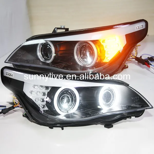 For BMW E60 523i 525i 530i CCFL Head Light 2003 2005 Year original car