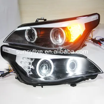 

For BMW E60 523i 525i 530i CCFL Head Light 2003-2005 Year original car with HID kit SN