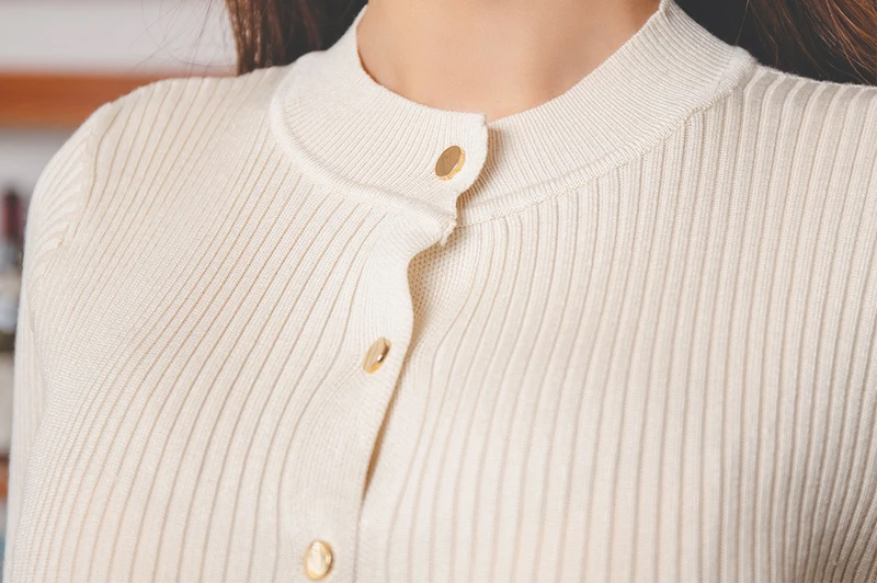 Elegant Single Breasted Women Sweater Dress O-neck Full Sleeve Sashes Stretch Vestidos Female Knee-length Knitted Dress 2018