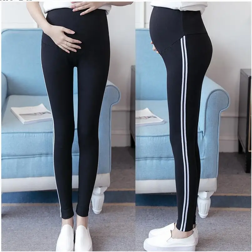 Calças de Maternidade as Mulheres M-3xl para Mulheres Fdfklak Ropa Mujer Novos Leggings Calças Modal Grávidas Gravidez Pant Long 2020 2 Cheap Leggings