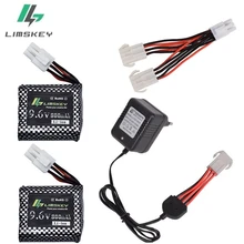 Limskey 9,6 в 800 мАч литий-ионный аккумулятор+ 9,6 в зарядное устройство для 9115 S912 9116 Высокоскоростной RC грузовик RC автомобиль аккумулятор