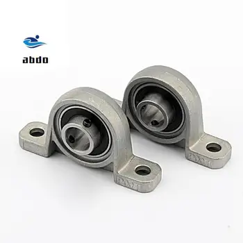 

2PCS High quality KP004 Pillow Block Ball Bearing 20mm Zinc Alloy Miniature Bearings Industry Tool 99x21x53mm