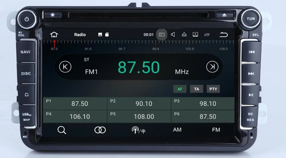 2G RAM Android дюймов 8,1 8 дюймов DVD плеер автомобиля для VW/Volkswagen/POLO/PASSAT/Гольф/TOURAN/SHARAN 4 ядра USB gps навигации радио