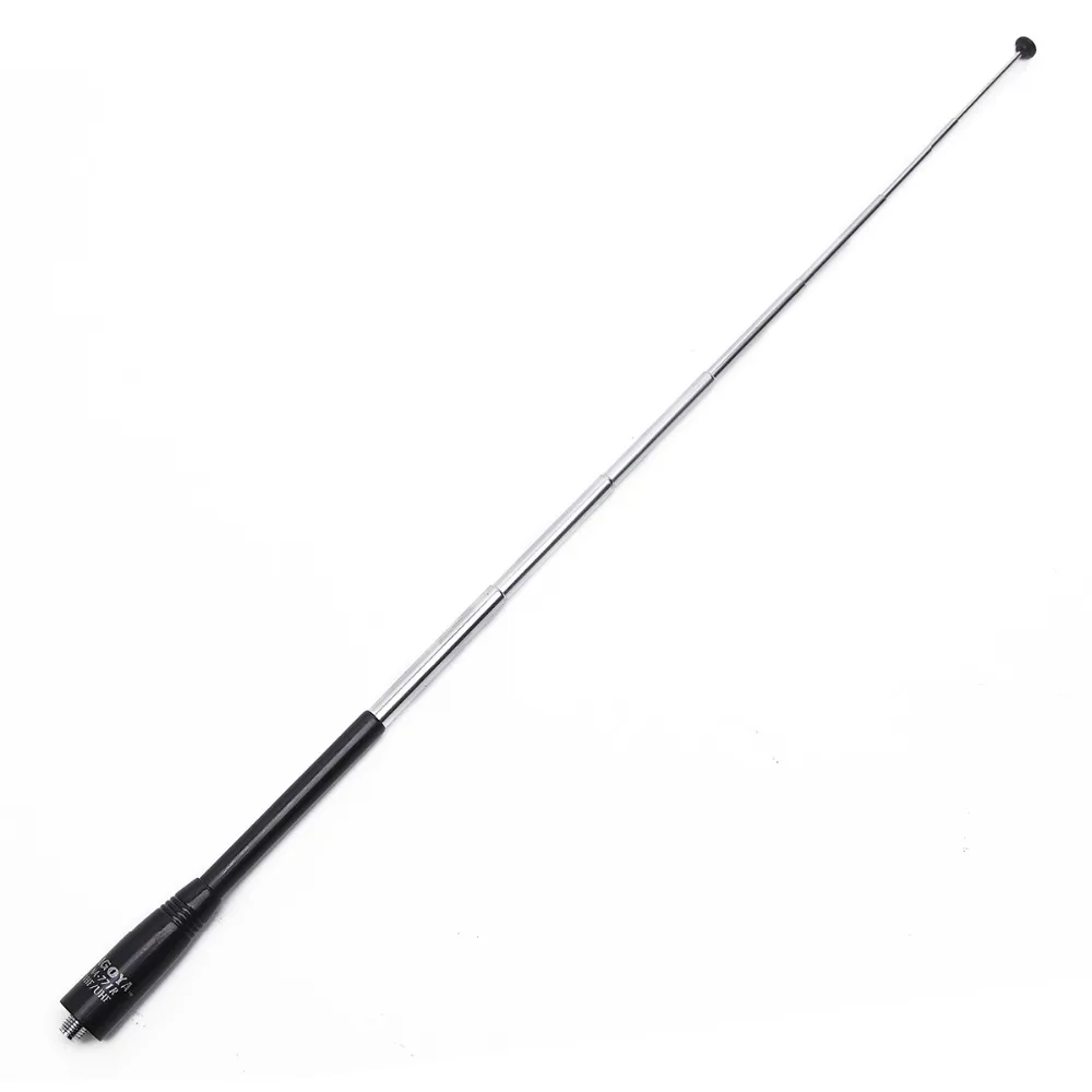 

Nagoya NA-771R Telescopic SMA-Female Dual Band 144/430MHz Antenna for Baofeng UV-5R UV-82 UV-9R Yaesu TYT Wouxun Walkie Talkie