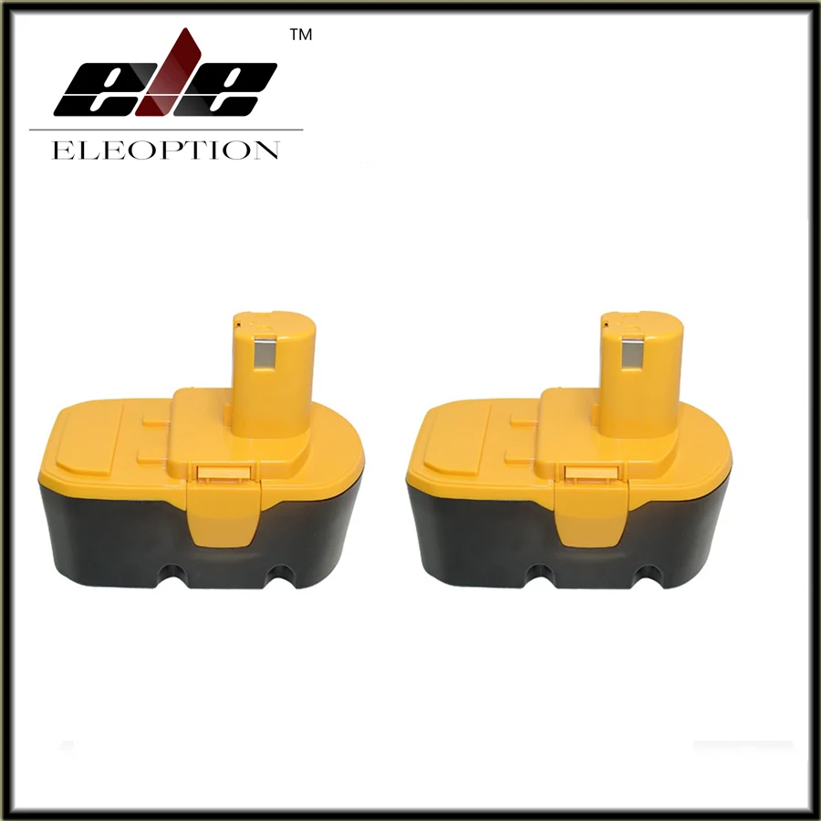 Eleoption 2 pcs Replacement For RYOBI 130224028 ABP1803 BPP 1813 BPP 1817 BPP 1820 ABP1801 BPL1820