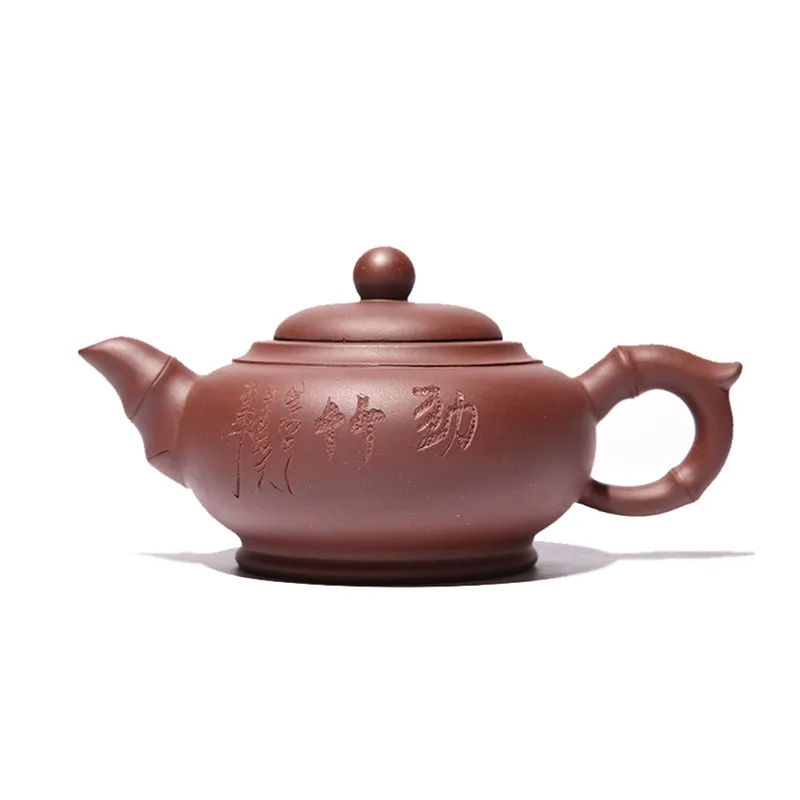 Исин чайник zisha Чайник из фиолетовой глины Китайский кунг-фу чайный горшок посуда для напитков с подарочной коробкой - Цвет: 9