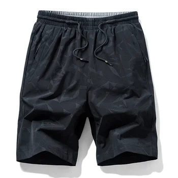 

Shorts Men Streetwear Men's Shorts Large Size Casual Joggers Gym Clothing Elastic Waist Male Shorts Summer Short Pants Men