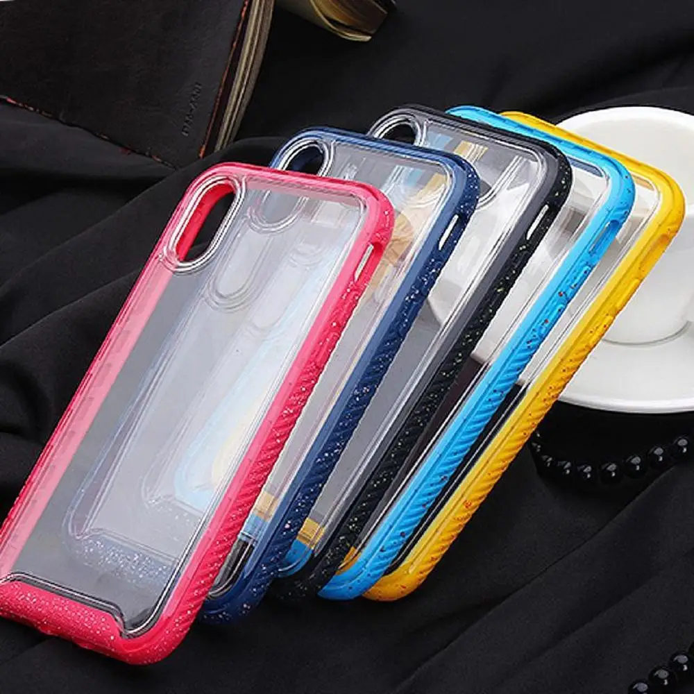 

New Special One-piece Design Eye-catching color Glitte Case for iPhone Xs Max XR 6 6S 7 8 Plus Scratch-resistant Shockproof