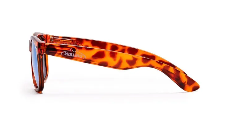 Walleva Кудо квадратный Красочные поляризованные солнцезащитные очки UV400 большой размер прозрачной оправе серии