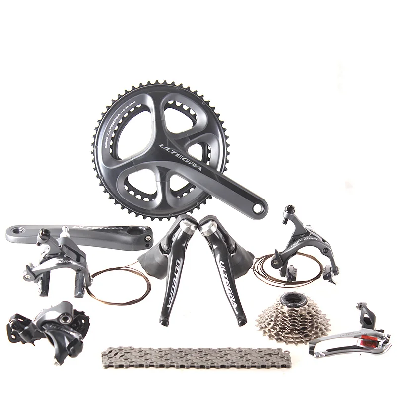 

Shimano ULTEGRA 6800 2x11 22S Speed 50/34 53/39 170mm 172.5mm Road Bicycle Groupset Derailleur Kit