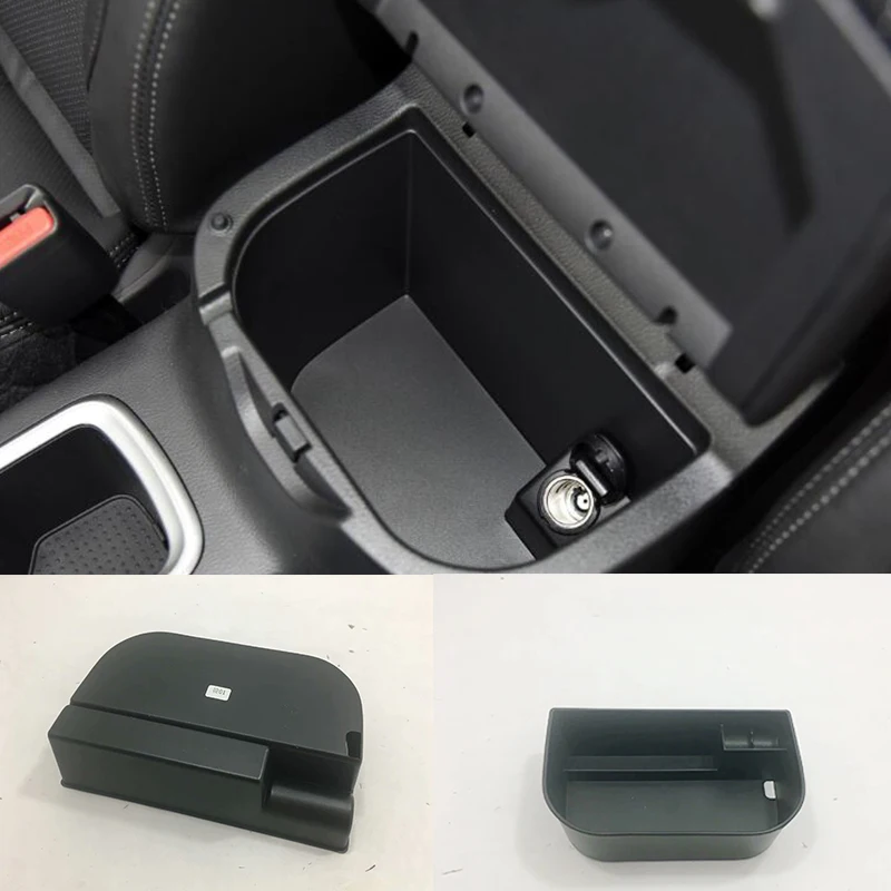 

For Nissan Navara NP300 2017 2018 2019 ABS Plastic Car Armrest Storage box Grid Cover Trim Car Styling accessories 1Pcs
