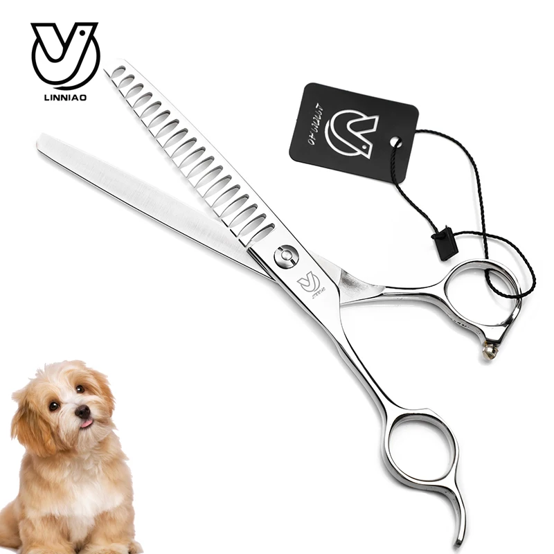 Professional Stainless Steel 7 inch High end Pet dog Grooming Scissors
