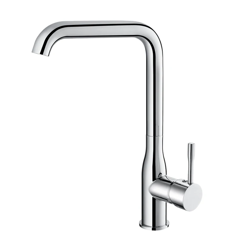 granite kitchen sink LEDEME Kitchen Faucet Electroplating Chrome Modern Kitchen Faucet Mixer Tap Ceramic Valve Core Single Holder Single Hole L4698 best kitchen faucets Kitchen Fixtures