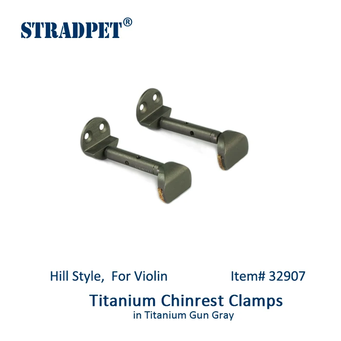 STRADPET титановые зажимы для Chinrest винты из титанового ружья серого цвета в стиле