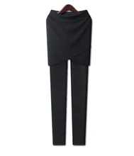 Euro 2016 elastic Plus size XL 3xL 5XL women leggings impire high quality Autumn winter all match warm slim pencil pants F52